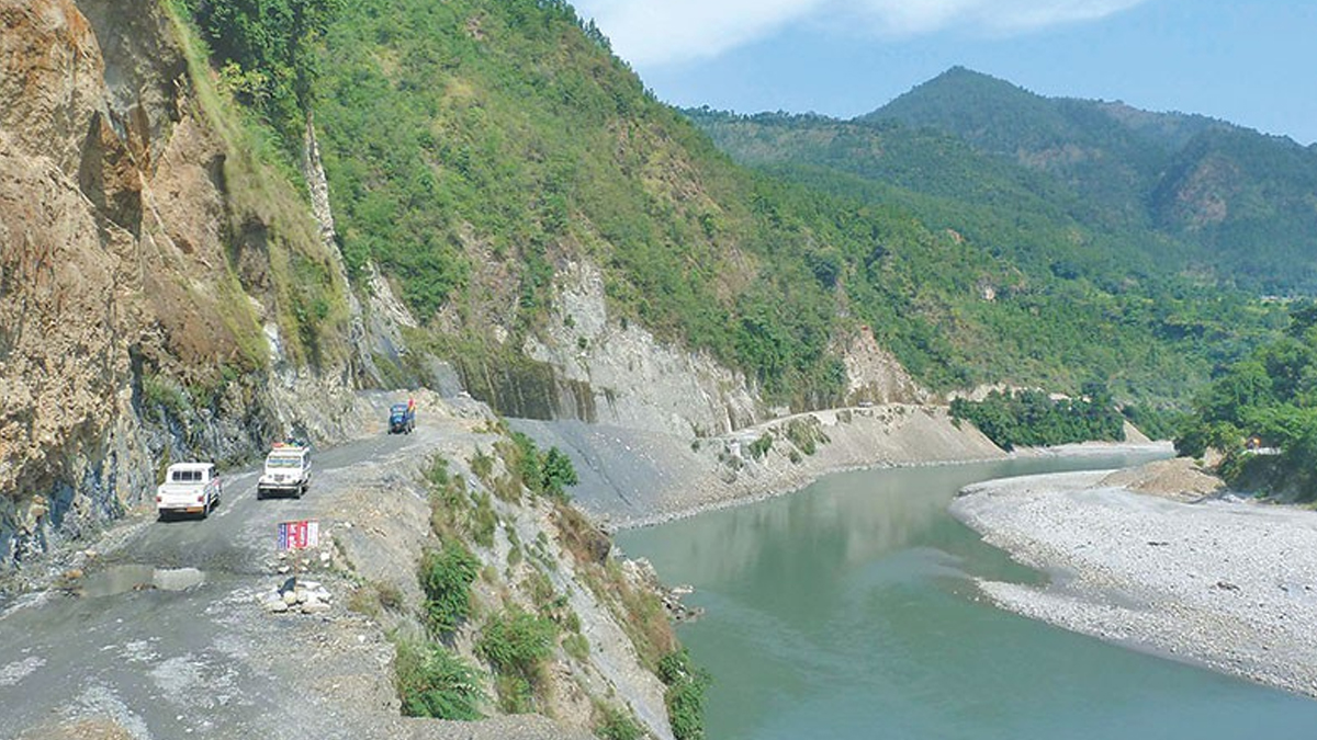 कालीगण्डकी करिडोर : मालढुंगा-कोरला सडक अन्तिम चरणमा